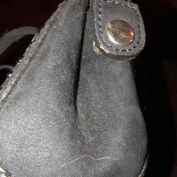 Mondani Black Bag Like New , Holds Phone Card Case , Compact Etc - Picture 10 of 10